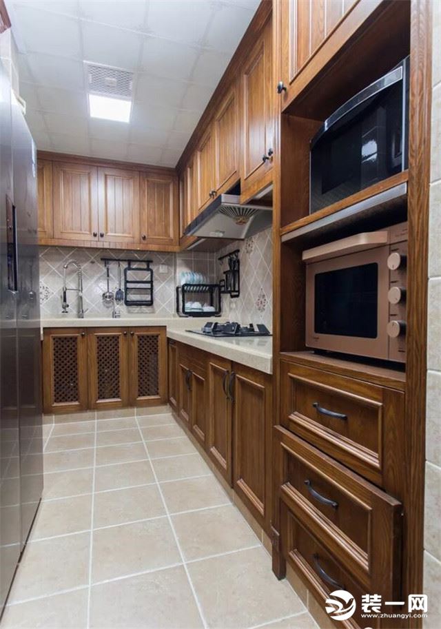 唐山紫金御苑112平米三室两厅东南亚风格装修